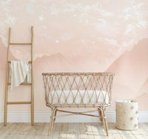 SALE | Behang Desert animals | Background | Roze | 300x280cm