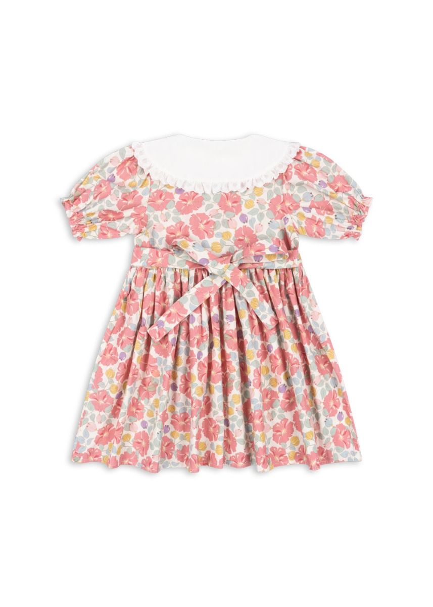 Dress coeur collar gots | Fleur anglaise | Konges Slojd