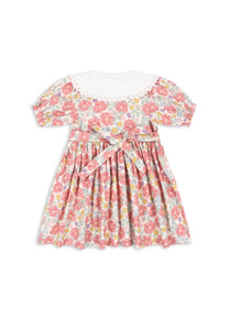 Dress coeur collar gots | Fleur anglaise | Konges Slojd
