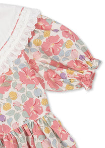 Dress coeur collar gots | Fleur anglaise | Konges Slojd