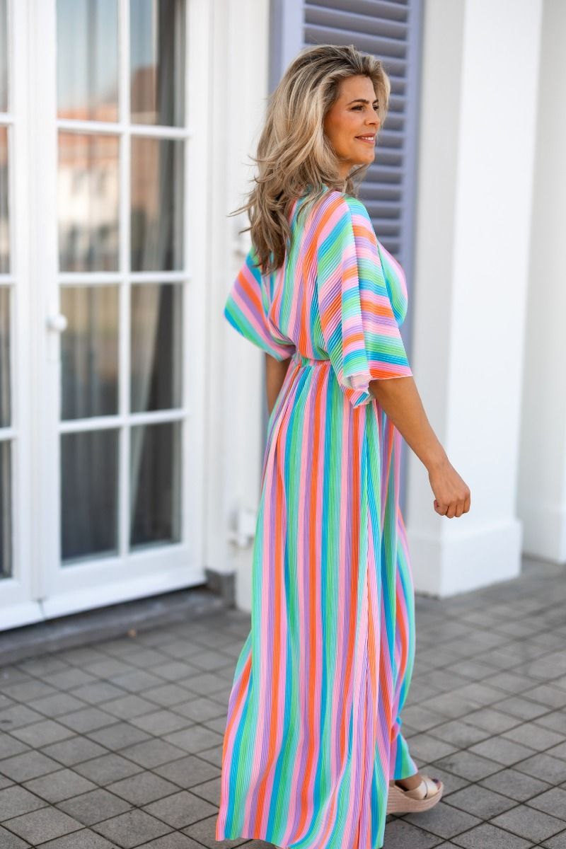 Dress Plissé | Rainbow cake | Studio Poespas