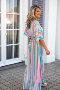 Dress Plissé | Rainbow cake | Studio Poespas