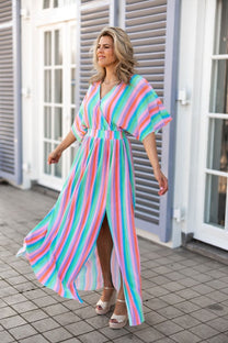 Dress Plissé | Rainbow cake | Studio Poespas