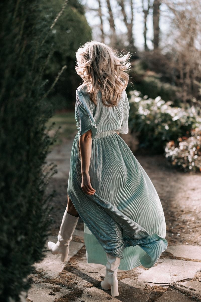 Dress Plissé | Sparkling mojito | Studio Poespas