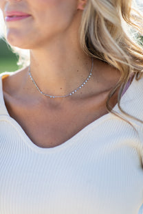 Ketting tiny love | Silver/gold kids