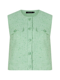 Gilet-Amanda-green-front
