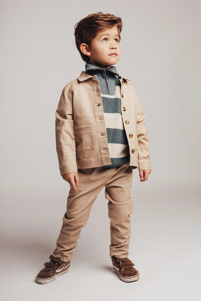 - Cargo pants Quint | Taupe clay | Baje Studio 2