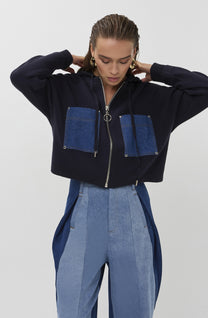 Jett cardigan | Blue | Studio Amaya