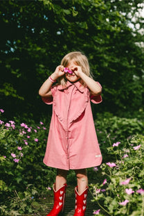 Dress Lucia | Pink mulberry | Labo de Colores 1