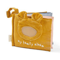 Fabric book my family album | Ochre | Fabelab
