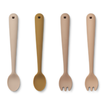 Feeding set Shea | Rose multi mix | 4-pack | Liewood