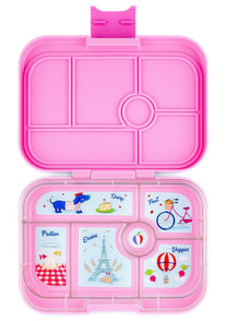 Bentobox original | 6 vakken | Fifi pink | Yumbox