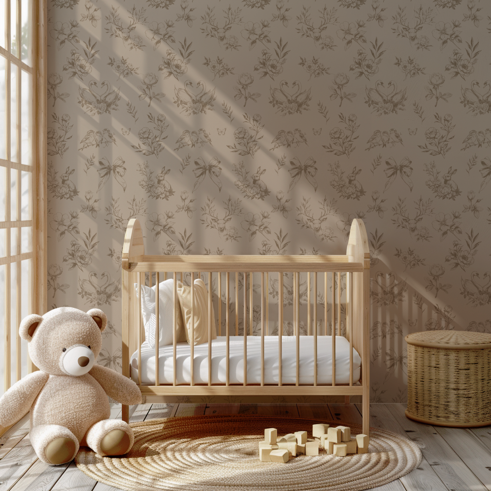 Behang Forest Lines | Staaltje