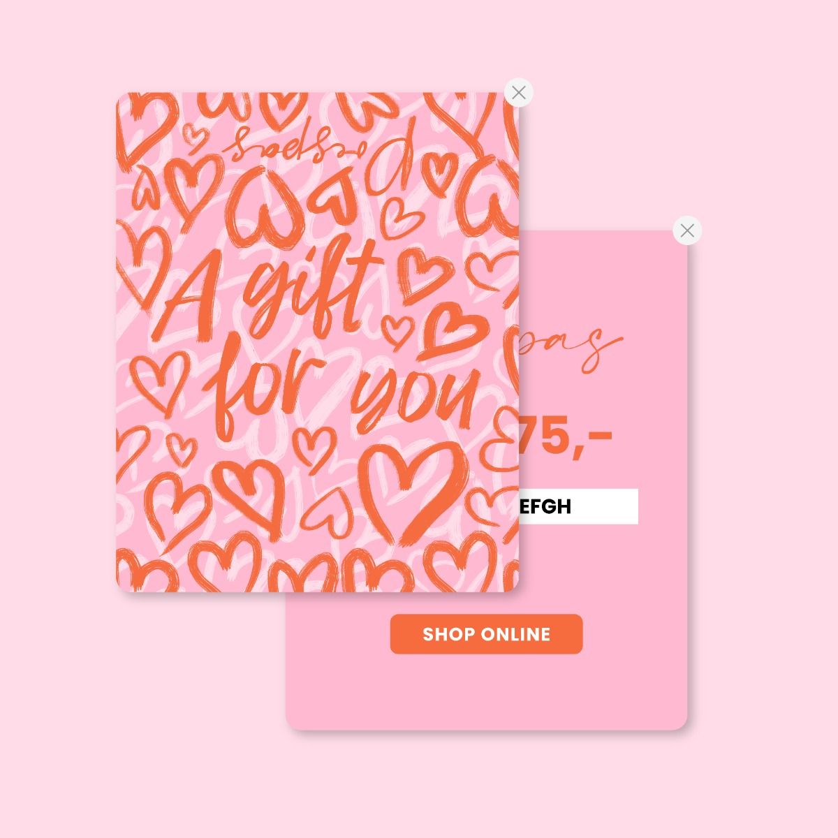 Digitale giftcard