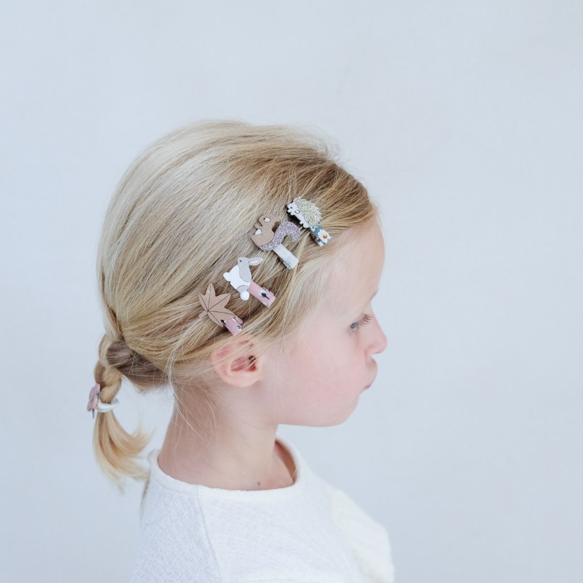 Haarklemmen woodland mini | Homestead | 8 stuks | Mimi & Lula
