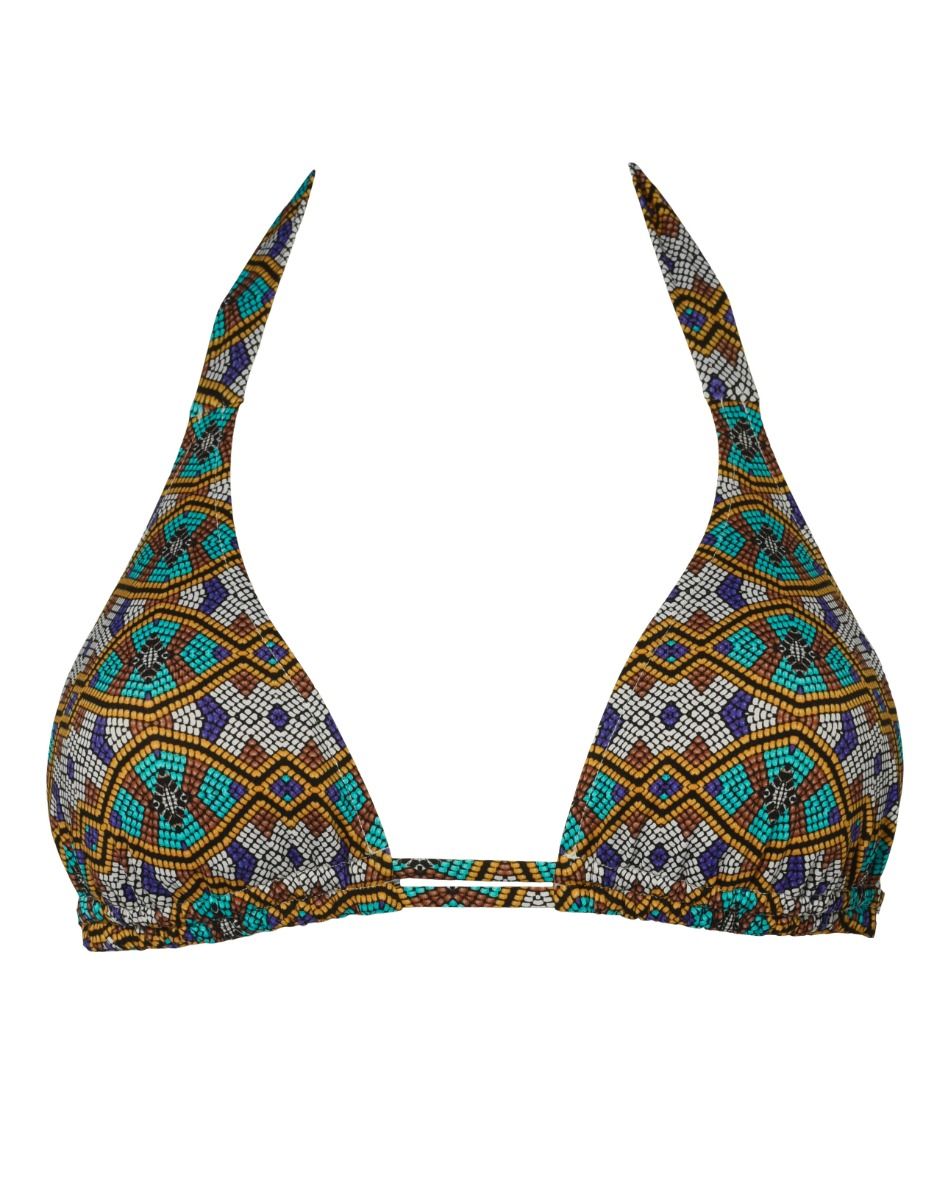 Halter bikini top triangle | Mozaiek | Ani Ani