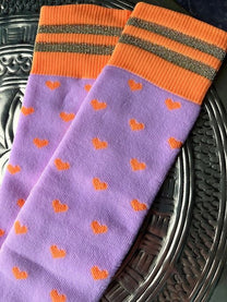Hockey socks Doris | Purple hearts | Peanuts