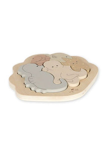 Wooden puzzle sea animals | Multi | Konges Slojd