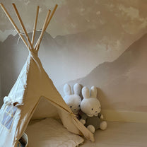 Behang Desert animals | Background | Taupe