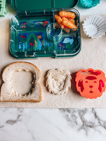 Bento brooduitstekers leeuw | 2 stuks | Lunch Punch
