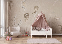 Behang Swimming Mermaids | Beige