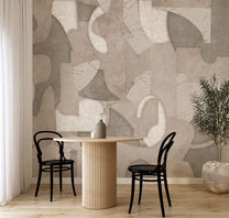 Behang Abstract Dreams | Beige | Staaltje