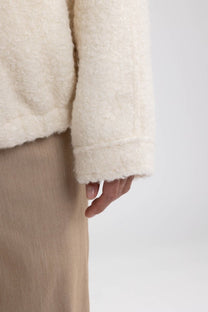 Jacket Baltimore boucle | Off-white | Nukus
