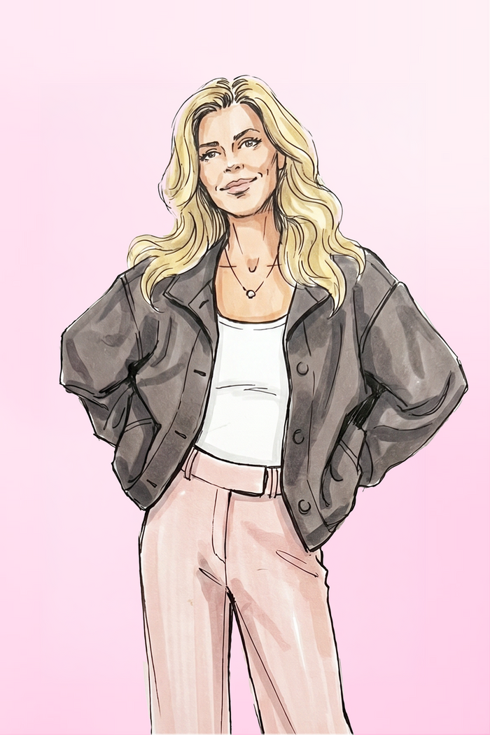 Suedine jacket Brownie | Studio Poespas