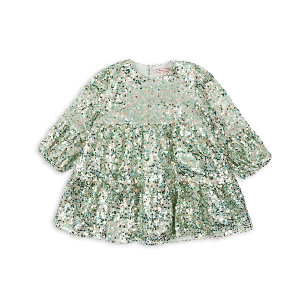 Lila sequins dress | Green | Konges Slojd