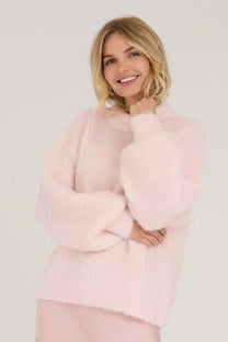 Knit pullover Patrisia | Rose | A-view