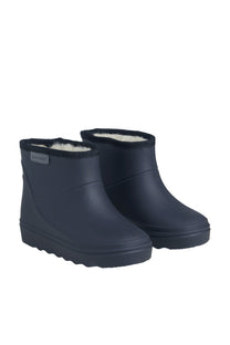Korte thermolaarzen Solid | Blue Night | En Fant