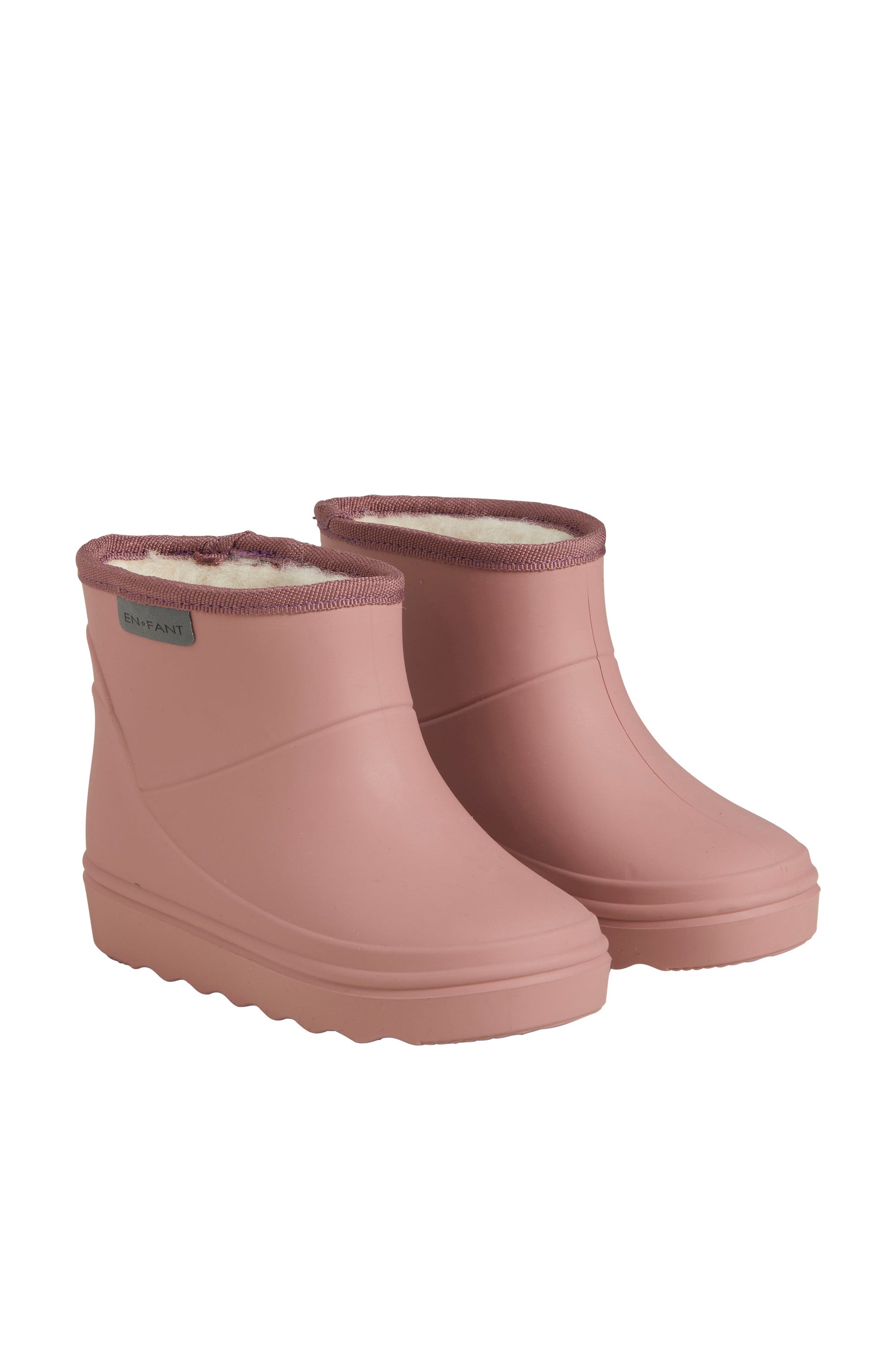 Korte thermolaarzen Solid | Old Rose | En Fant