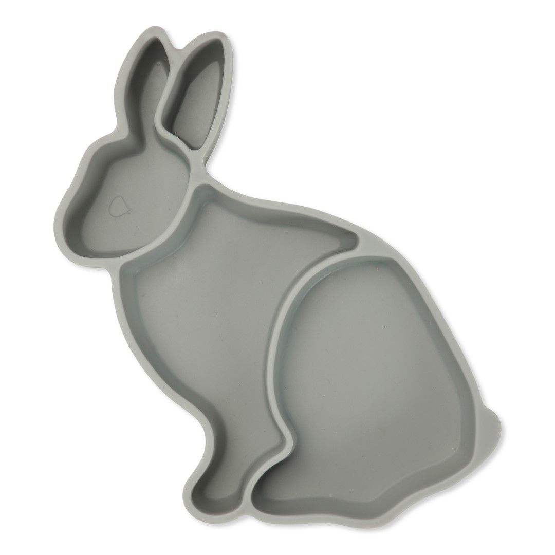 Silicone bordje bunny | Whale | Konges Slojd