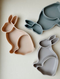 Silicone bordje bunny | Whale | Konges Slojd