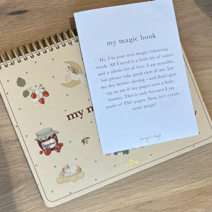 Magic water book | Konges Slojd