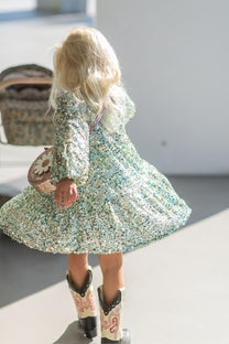 Lila sequins dress | Green | Konges Slojd