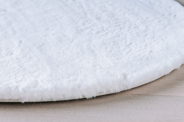 Vloerkleed Circle white | 120 cm