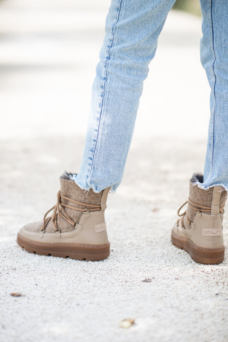 Winterboots Frosty | Taupe | Unisa