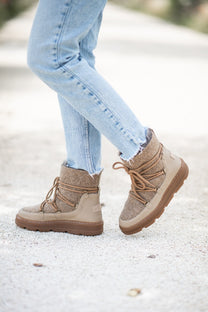 Winterboots Frosty | Taupe | Unisa