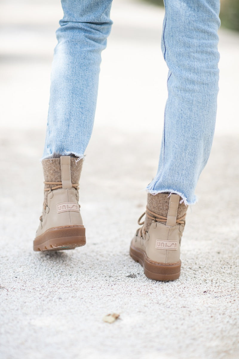 Winterboots Frosty | Taupe | Unisa