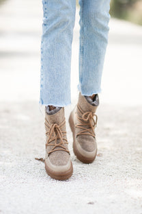Winterboots Frosty | Taupe | Unisa