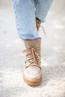 Winterboots Frosty | Taupe | Unisa