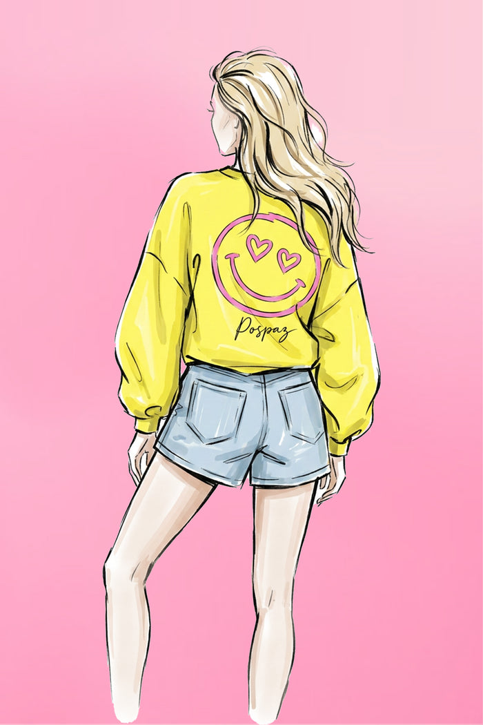 Sweat Macaron | Yellow | Studio Poespas