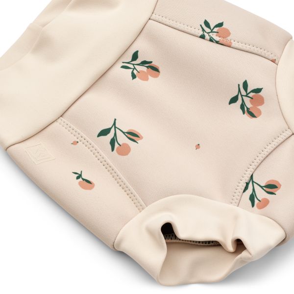 Zwemluier Valentin Printed Nappy | Peach / Sea shell | Liewood