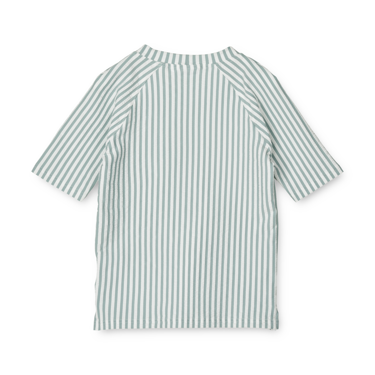 Zwemshirt Noah Seersucker | Sea blue / white | Liewood