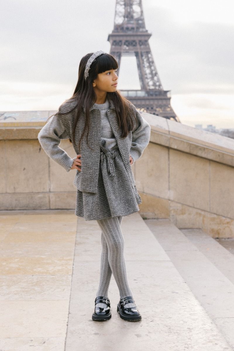 Maillot Jolé | Grey melange | Charlie Petite