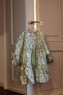 Lila sequins dress | Green | Konges Slojd
