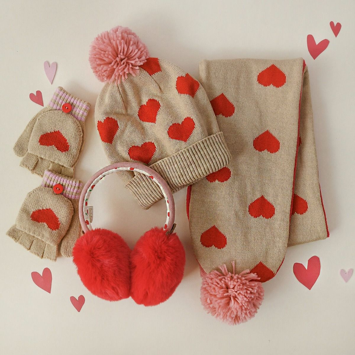 Muts sweetheart knitted | 7-10 jaar | Rockahula