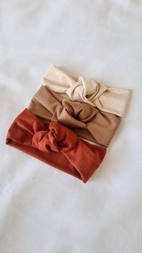 Newborn knot headwrap | By Mev
