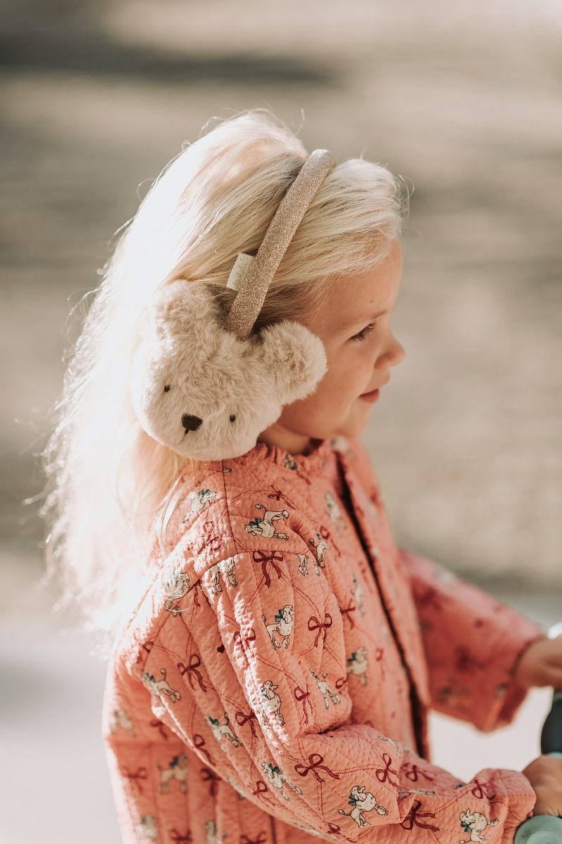 Oorwarmers teddy bear | 3-10 jaar | Rockahula